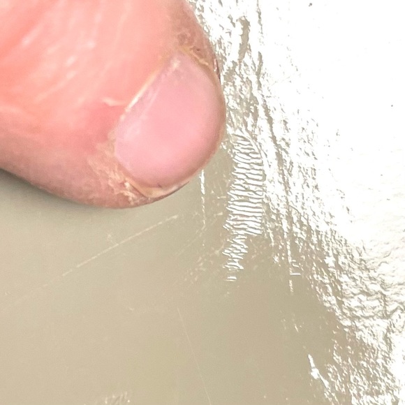 ALDO metallic crossbody/clutch Gold 11" X 4 1/2" - Picture 6 of 7